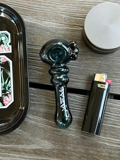 Shop Teal Spoon Pipe by AFM in australian