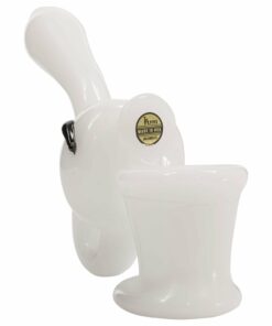 Shop LA Pipes Hand-Blown Sherlock Toilet Bowl Glass Pipe for Dry Herb in australian