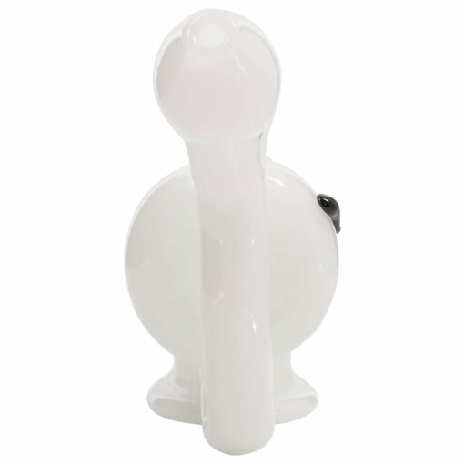 Shop LA Pipes Hand-Blown Sherlock Toilet Bowl Glass Pipe for Dry Herb in australian