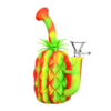 Shop The Pineapple Bong - Silicone Water Pipe with Glass Bowl in australian