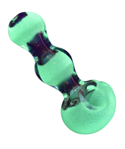 Shop Triple Glow Bubble Fumed Spoon Pipe in australian