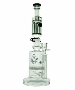 Shop Freeze Pipe Compact Honeycomb & Inline Perc Mini Bong w/ Revolver Glycerin Coil in australian