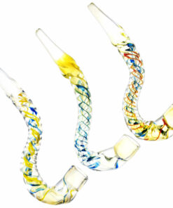 Shop Twisty Worm Curved Glass Taster in australian