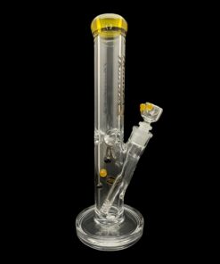 Shop Thunder Glass Extra Thick Yellow Canary Straight Tube in australian