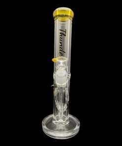 Shop Thunder Glass Extra Thick Yellow Canary Straight Tube in australian