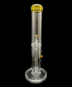 Shop Thunder Glass Extra Thick Yellow Canary Straight Tube in australian