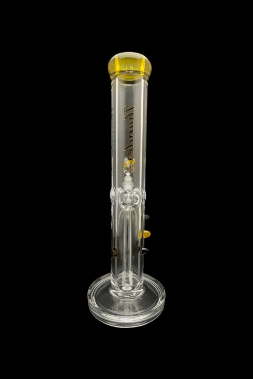 Shop Thunder Glass Extra Thick Yellow Canary Straight Tube in australian