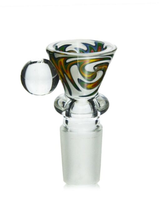 Shop 18mm White Rasta Bowl Piece in australian