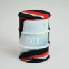 Shop White & Red Oil Drum Wax Container in australian