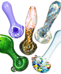 Shop Worked Style Spoon Pipe - Bulk 40 Pack in australian