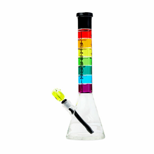 Shop Cheech Glass 18" Rainbow Glycerin Water Pipe in australian