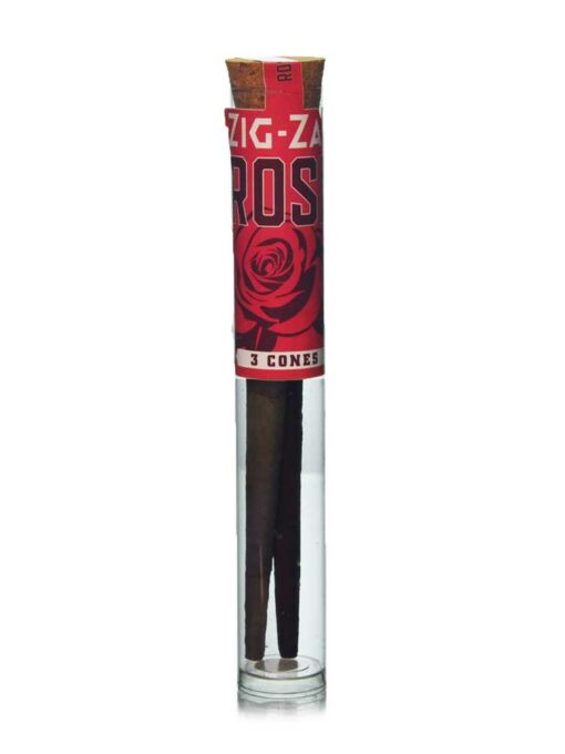 Shop Zig Zag Rose Petal Pre Rolled Cone in australian